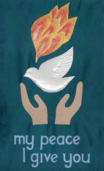 Banner: My peace I give to you