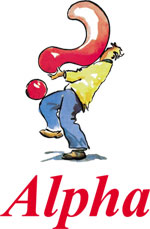 Cickable Alpha logo